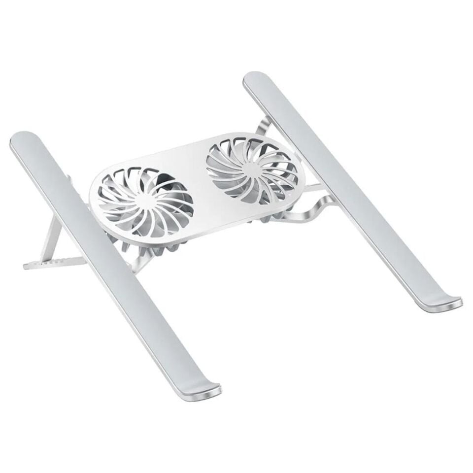 Powermaster Soğutucu Stand Çift Fanlı Laptop Notebook Soğutucu 26x12.3 Cm