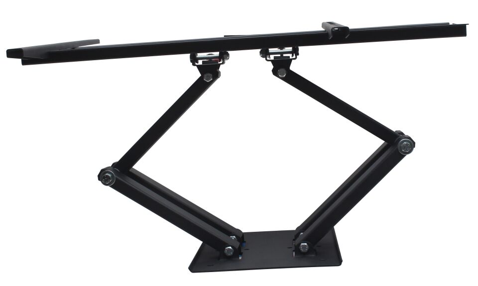 Powermaster PWR-H48 22-55 İnç Çift Kollu Led Tv Kilitli Hareketli Duvar Askı Aparatı Lcd 55-140 Ekran Arası