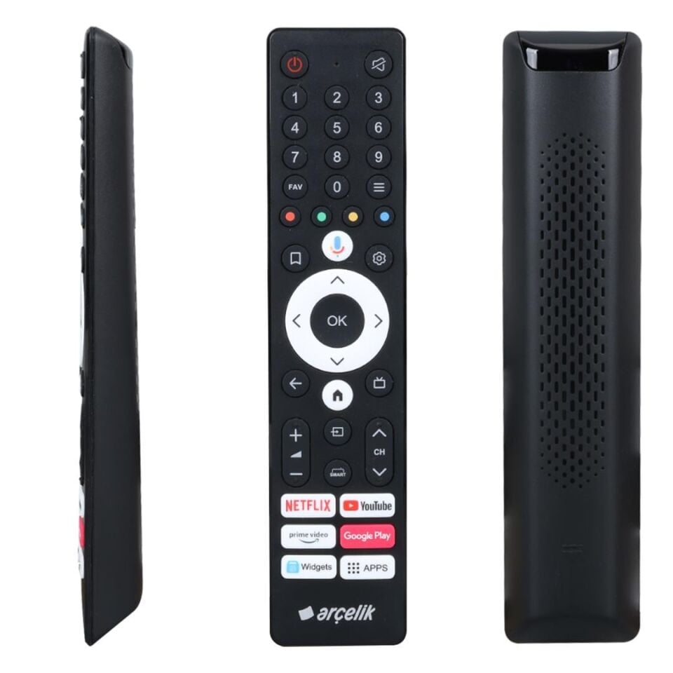 Huayu Arçelik Beko HRM2662 STM-V1 Netflix-Youtube-Prime Video-Google Play Tuşlu LCD Led TV Kumanda