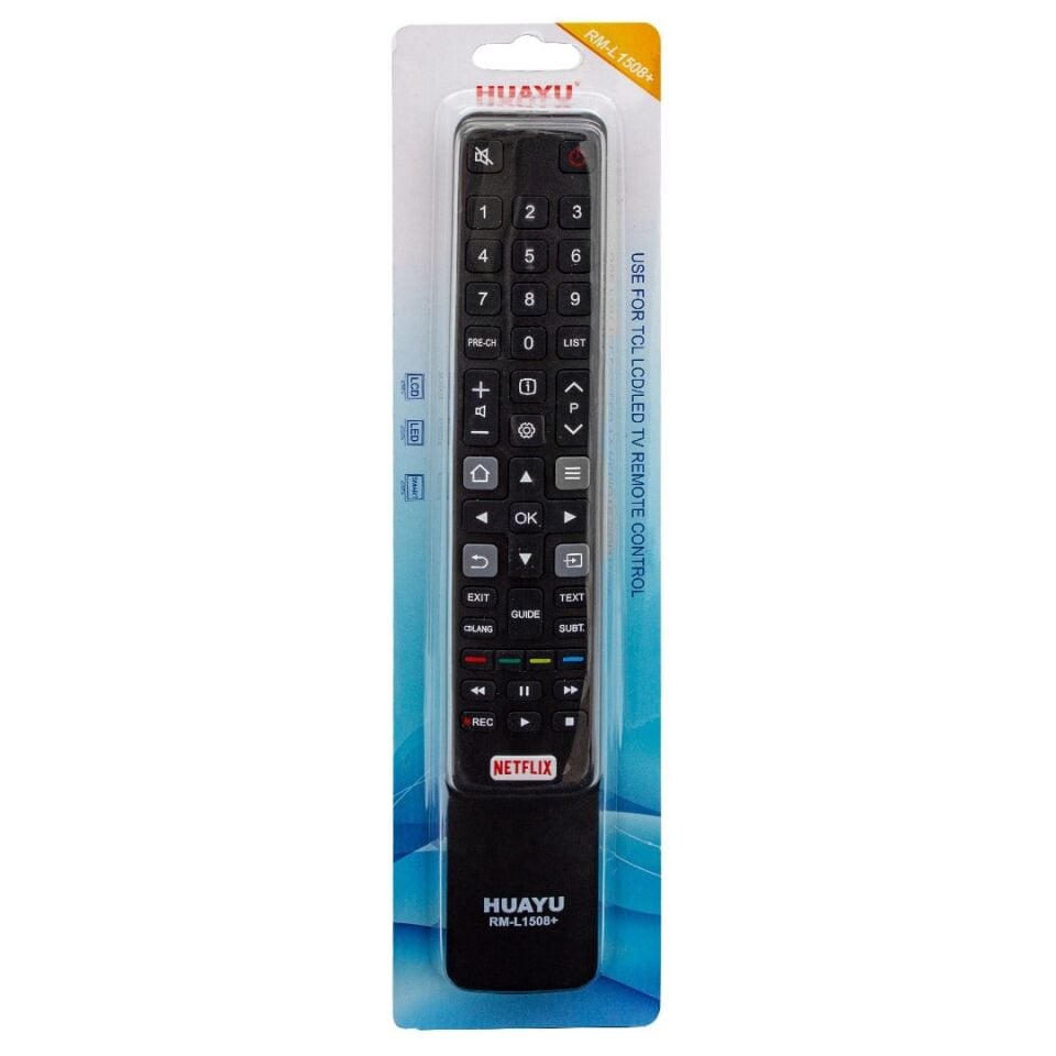 HUAYU KL RM-L1508+ TCL NETFLIX TUŞLU LCD LED TV KUMANDA