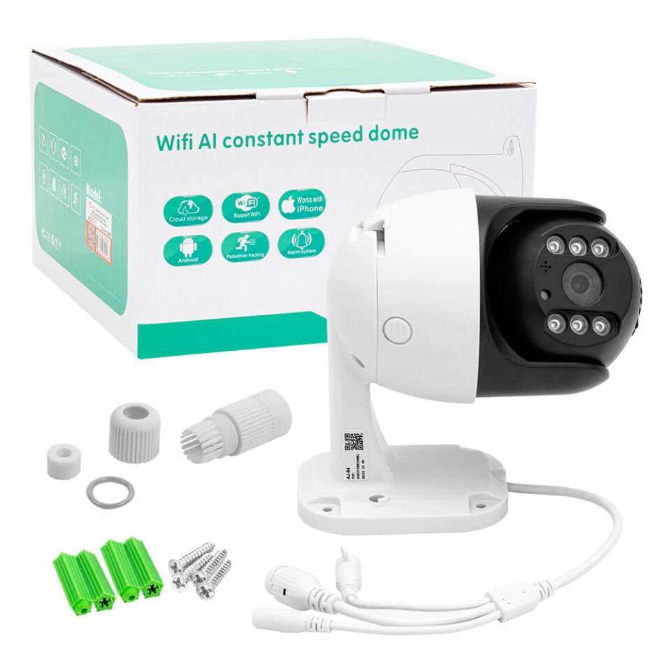 Powermaster Pm-19468 1080P Sese Işığa Duyarlı Su Geçirmez Trailer Kamera İç Ve Dış Mekan İp Wifi Güvenlik Kamerası