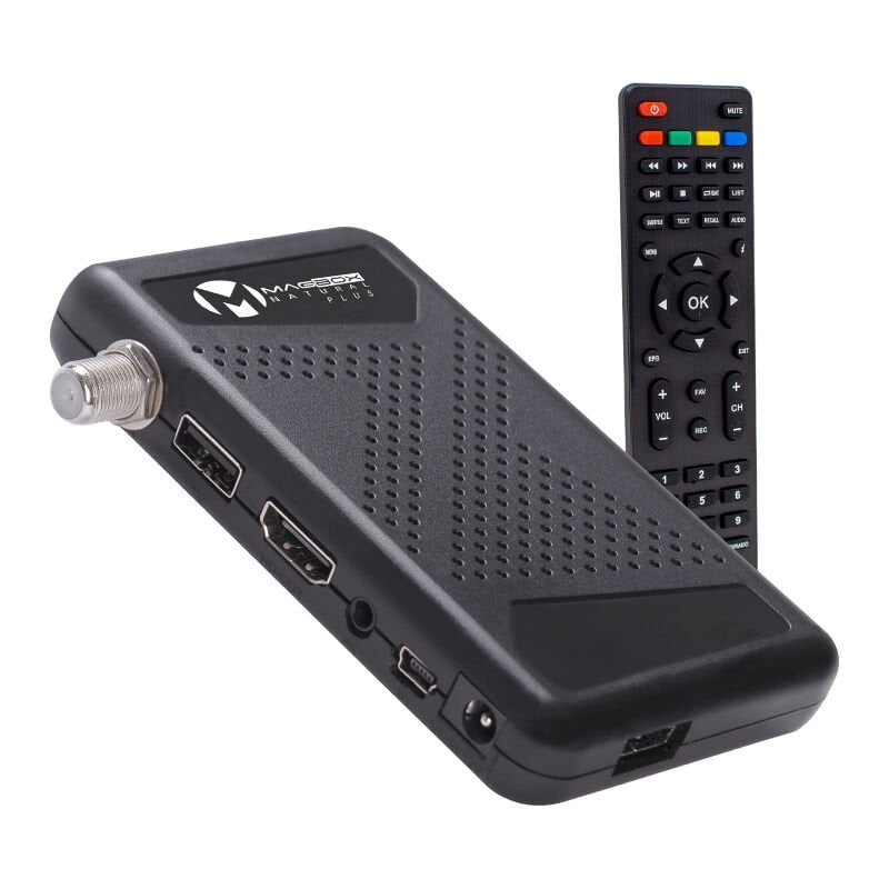 Magbox Natural Plus Tkgs li Youtube Özellikli Full Hd Mini Uydu Alıcısı Cihazı Usb Video Film Oynatabilme