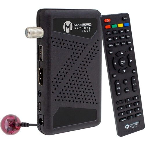 Magbox Natural Plus Tkgs li Youtube Özellikli Full Hd Mini Uydu Alıcısı Cihazı Usb Video Film Oynatabilme