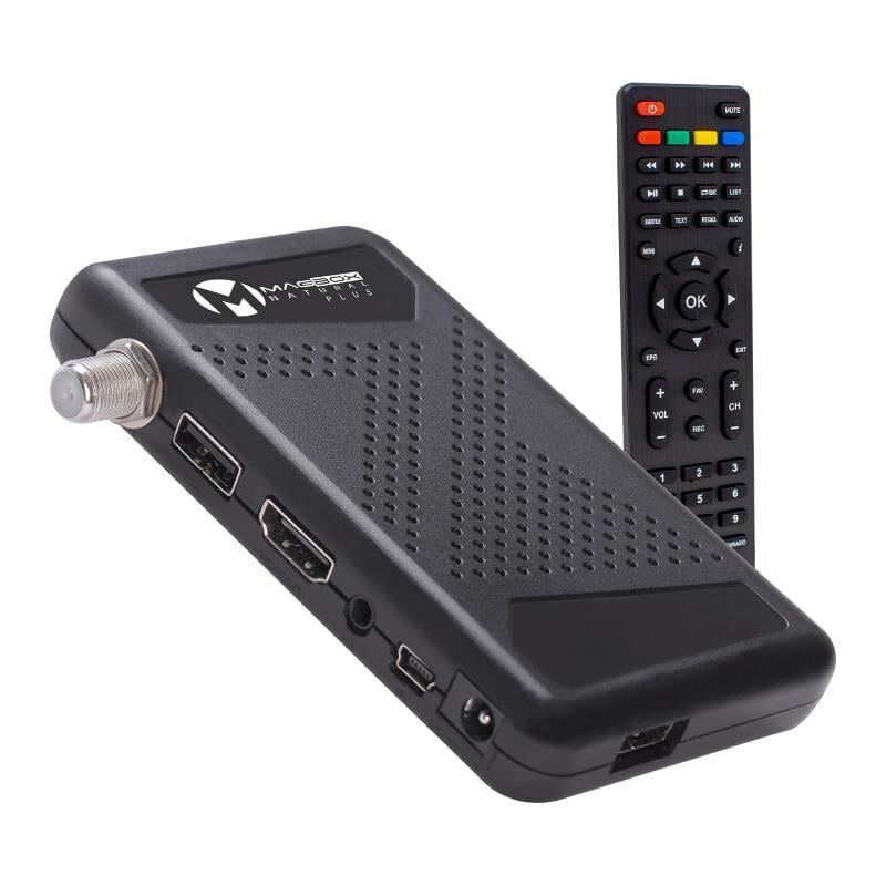Magbox Natural Plus Tkgs li Youtube Özellikli Full Hd Mini Uydu Alıcısı Cihazı Usb Video Film Oynatabilme