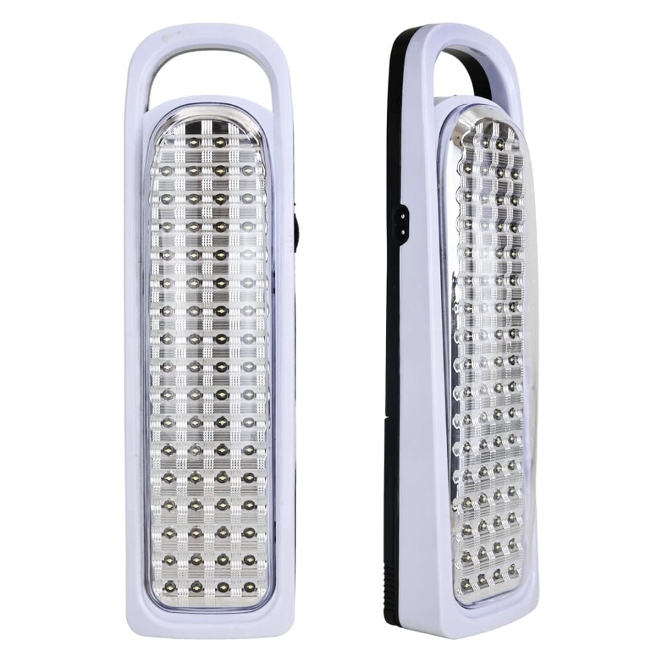 Powermaster 66 Ledli Şarjlı Işıldak Fener Beyaz Led Aydınlatma 6-8 Saat Çalışır