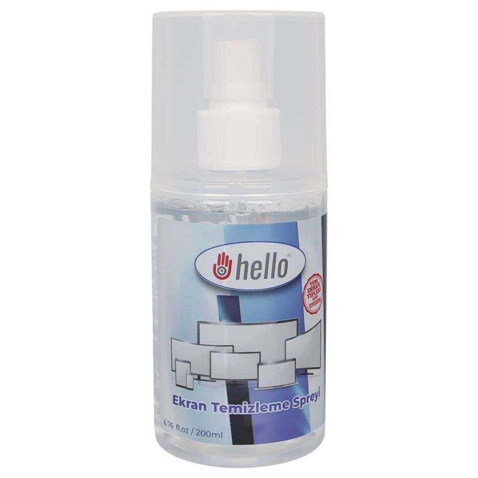 Hello HL-27270 200ML Profesyonel Ekran Temizleyici Sprey Telefon Tablet TV Ve Laptop Temizleme Solüsyonu