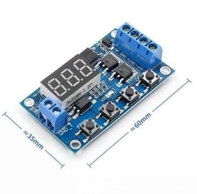 ZAMANLAYICI DUAL MOSFET MODUL  TIMER MODUL