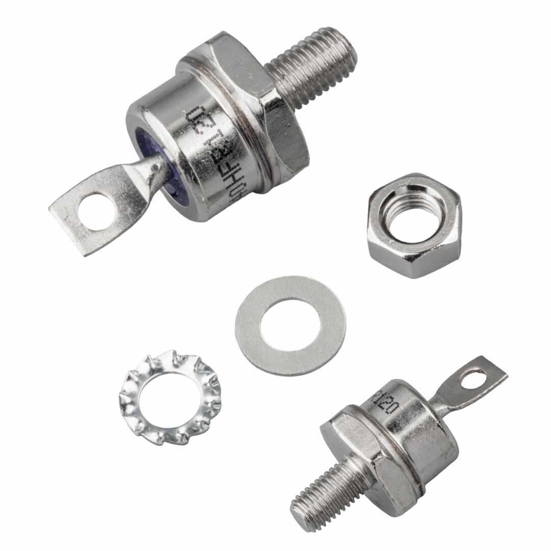 Ayt Powermaster Diyot 40HFR120 Güç Kaynağı Motor Diyotu Metal Vidalı