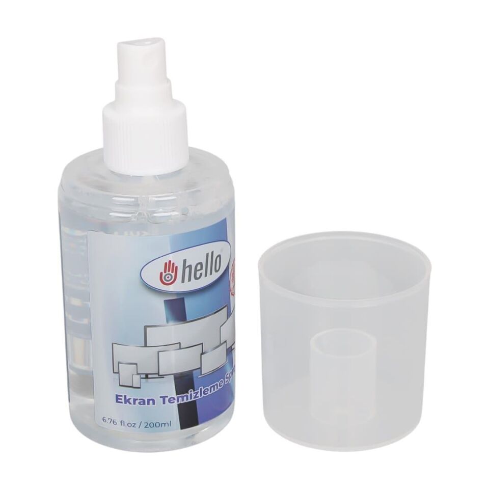 Hello HL-27268 200ML Profesyonel Ekran Temizleyici Sprey Telefon Tablet TV Ve Laptop Temizleme Solüsyonu