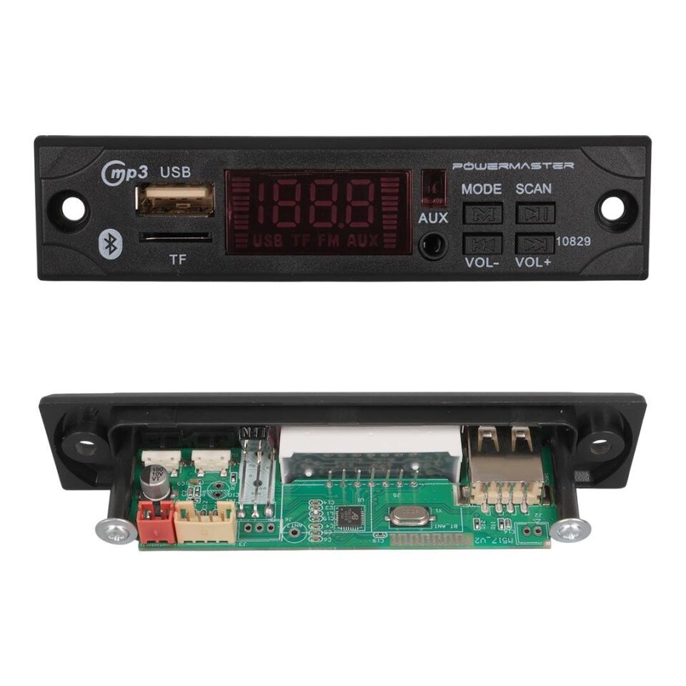 Magicvoice Usb Sd Kart Mp3 Mic Bluetooth-Kumandalı Oto Teyp Çevirici Board