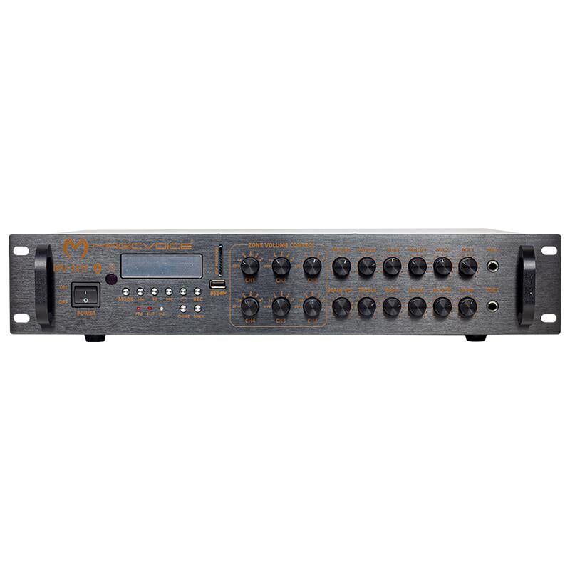 Ayt Magicvoice Mv-1217 6 Kanal 50W Usb Bluetooth RmsTrafolu Anfi Okul Konferans Salonu Cami Amfisi
