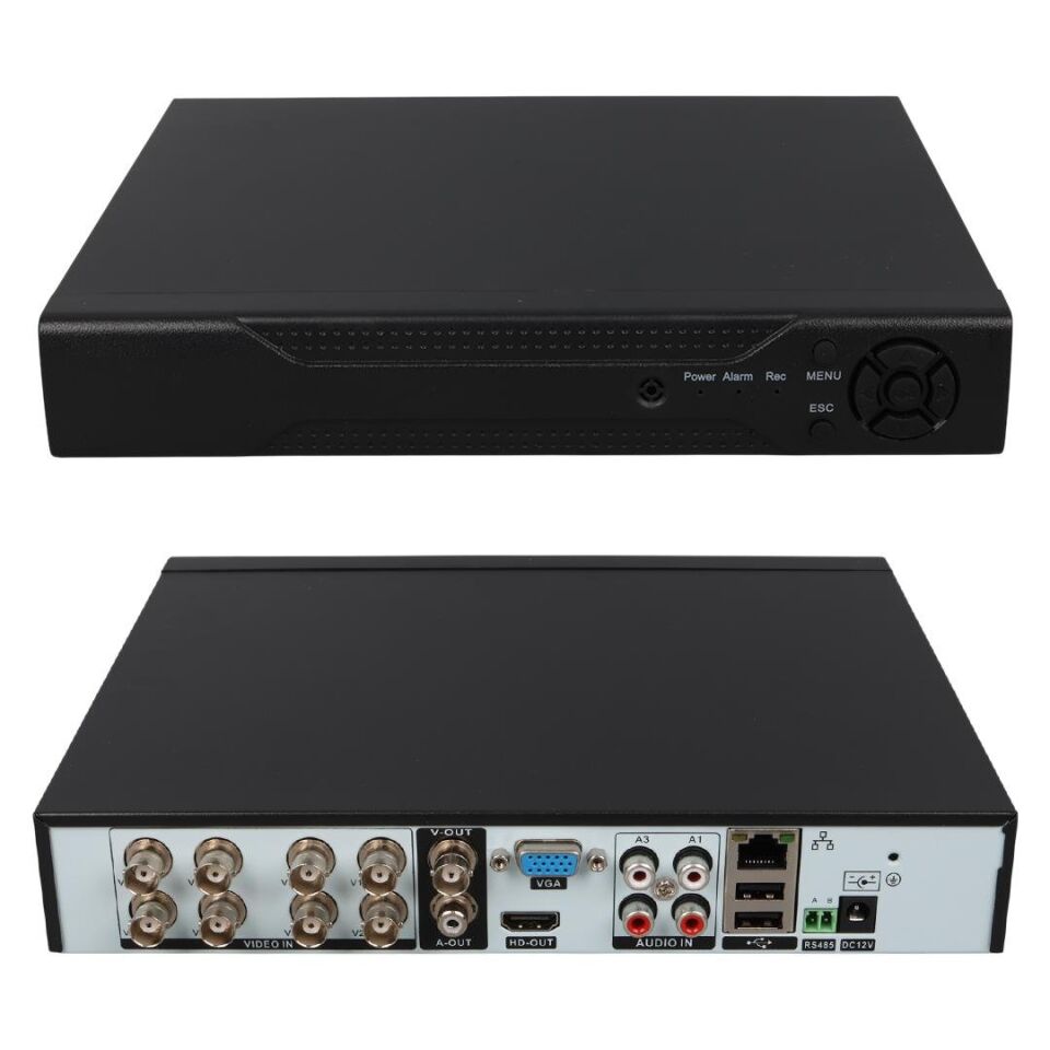Powermaster AHD-ANALOG-TVI-CVI 1080N 5MP Destekli 8 Kanal Dvr-Xvr Kayıt Cihazı