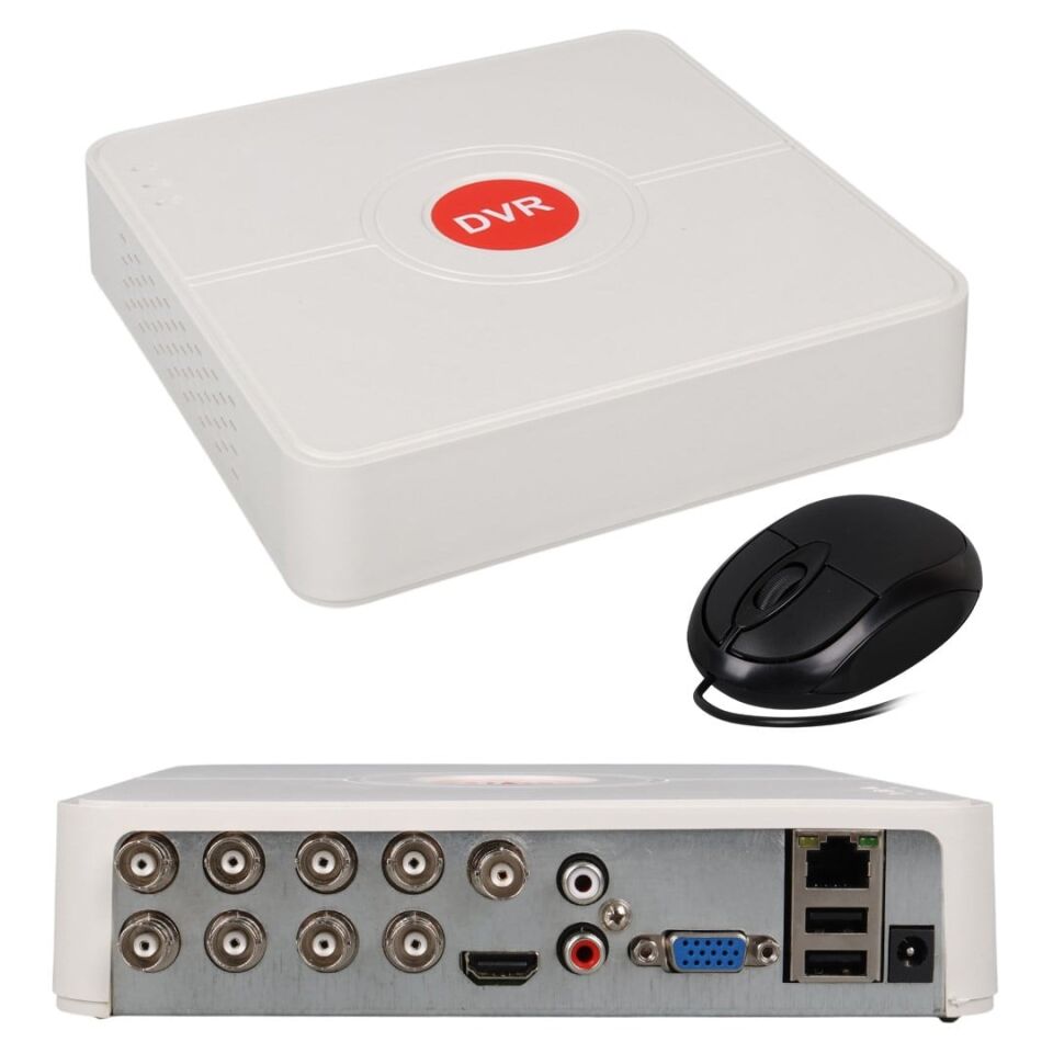 Ayt Powermaster Ahd Analog Tvı Cvı 1080N 8 Kanal Dvr Xvr Kamera Kayıt Cihazı Ses Destekli 8 Li