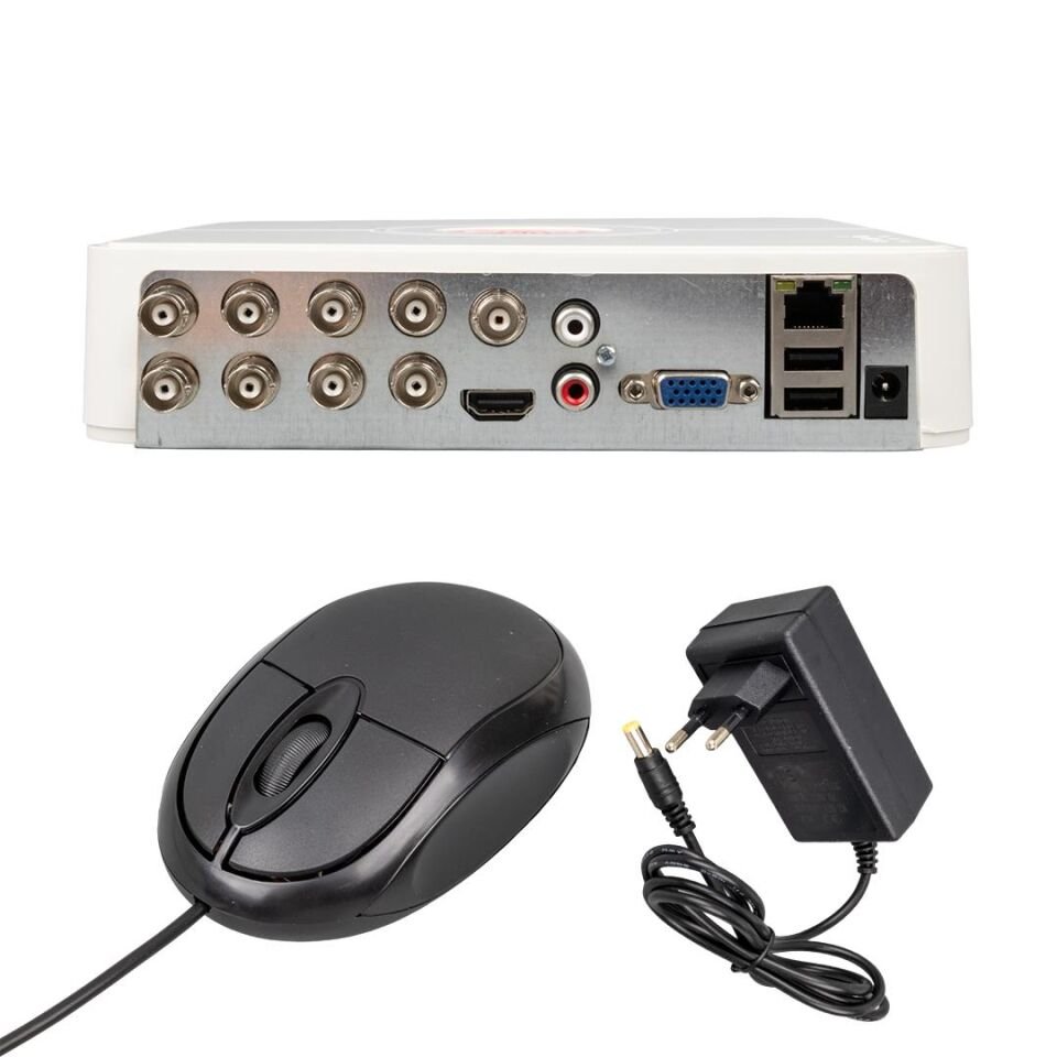 Ayt Powermaster Ahd Analog Tvı Cvı 1080N 8 Kanal Dvr Xvr Kamera Kayıt Cihazı Ses Destekli 8 Li