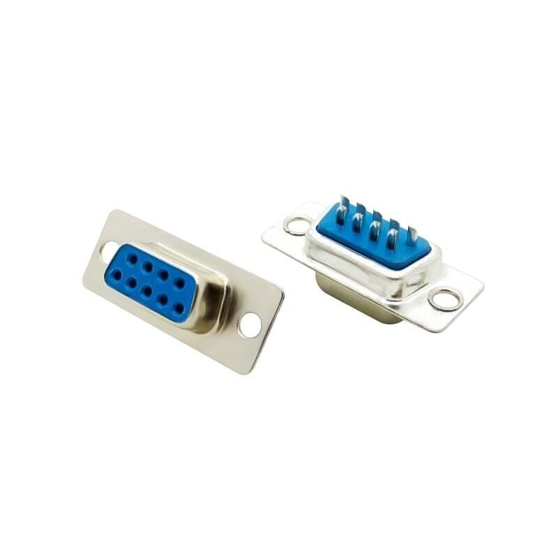 Powermaster PM-483 Metal 9 Pin Dişi D-Sub Konnektör Seri Port Bağlantı Soketi