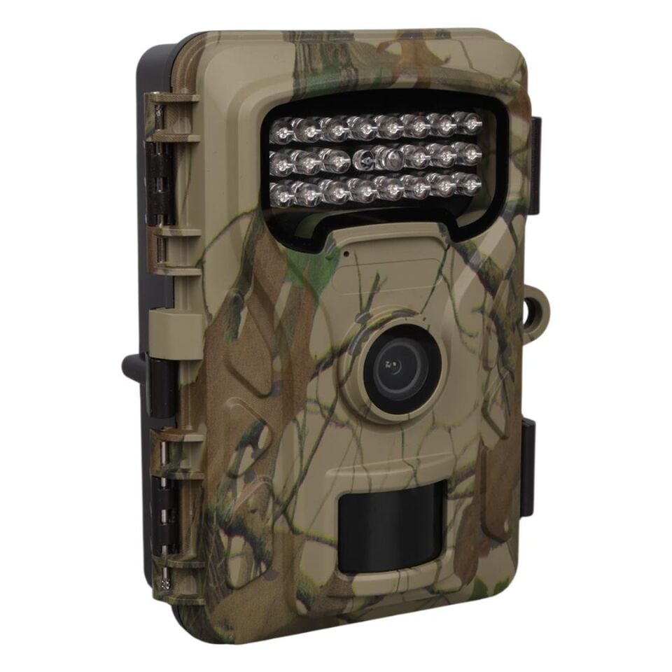 Powermaster RF06 20 MP 24 Led PIR Sensörlü 2.0” Renkli Lcd Ekran 128GB SD Kart Destekli Mini Fotokapan Kamuflaj Kamera