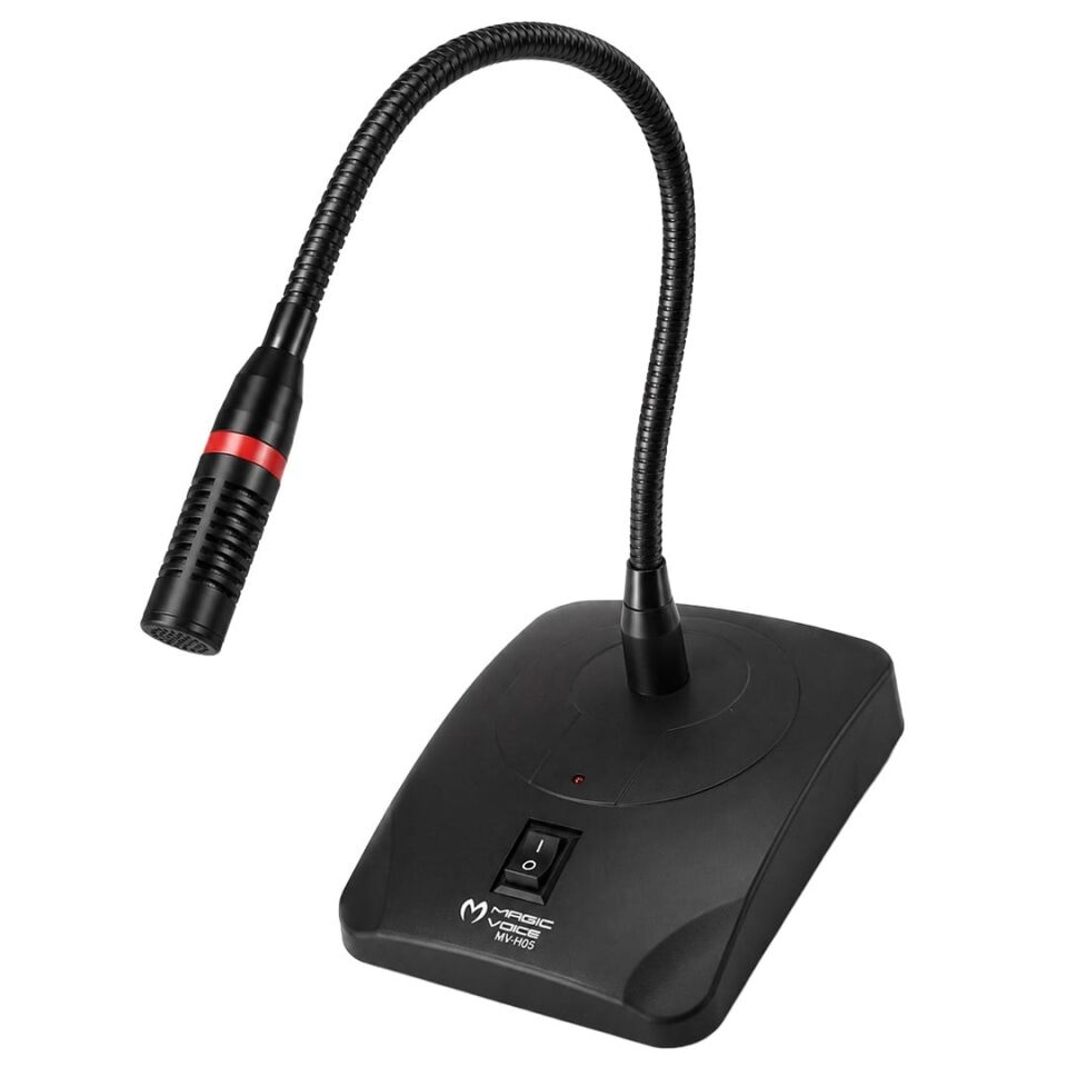 Magicvoice MV-H05 Kürsü Mikrofonu 43 Cm Cami Okul Konferans Toplantı Salonu Mikrofonu
