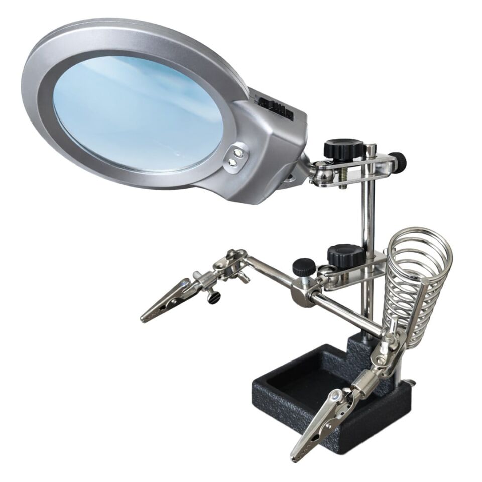 Powermaster Mercekli Havya Standı Lehim Standı 3. El Lehim Tutucu Havya Tutacağı