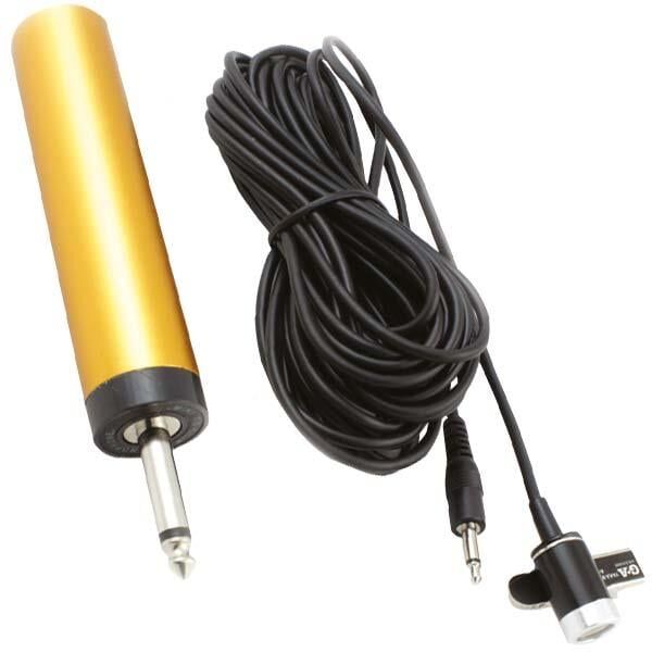 Ayt Gold Audio ACS-777 Yaka Mikrofonu 6.3 mm Jack Girişli Kablolu Yaka Mikrofonu
