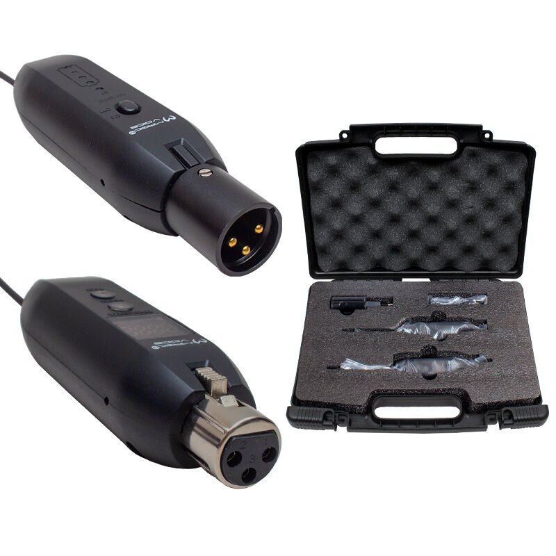Magicvoice Mv-19588 Uhf Kablolu Mikrofonu Kablosuza Çevirme Aparatı Dönüştürücü XLR li 6.35 Jack Gitar Bağlantı