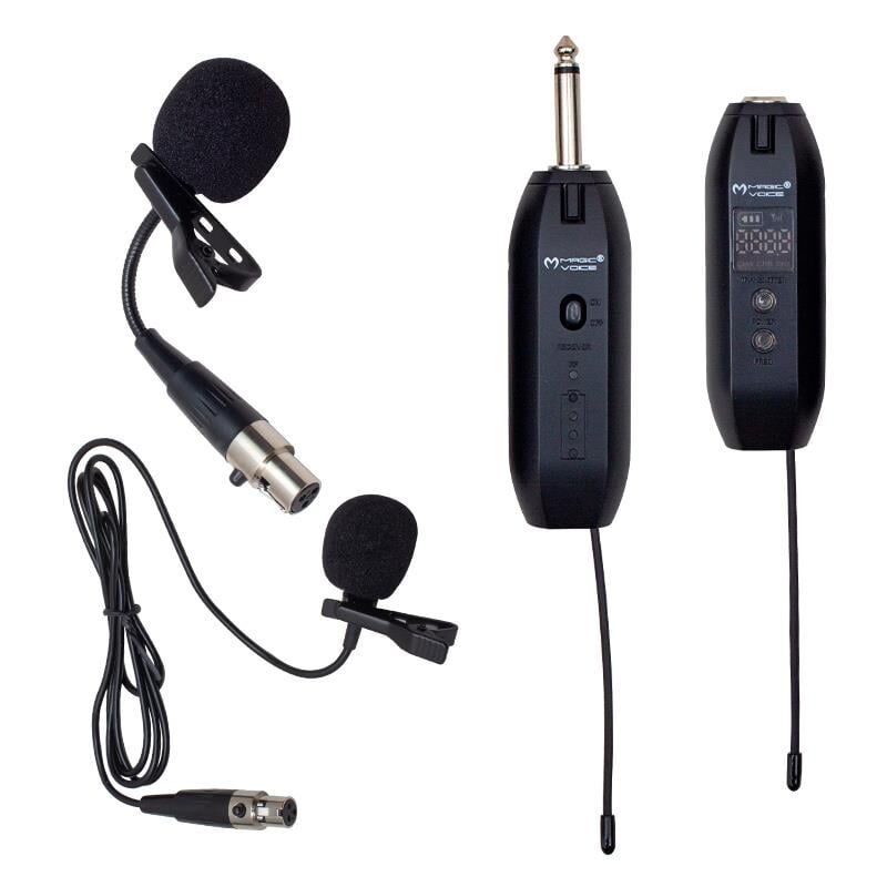 Ayt Magicvoice Mv-19589 Mini Kablosuz Enstrüman Mikrofonu Uhf Kablosuz Mikrofon