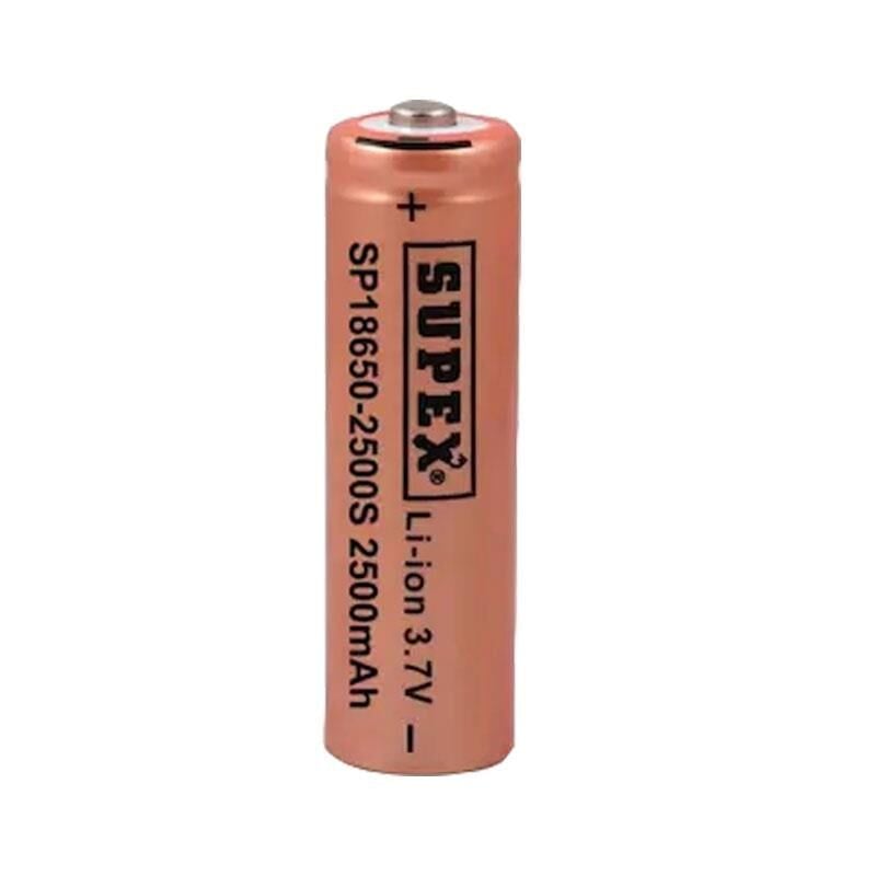 Ayt 18650 2500S Şarjlı 3.7 Volt 2500 Mah Lityum Pil Şarj Edilebilir Pil 18x65 Mm