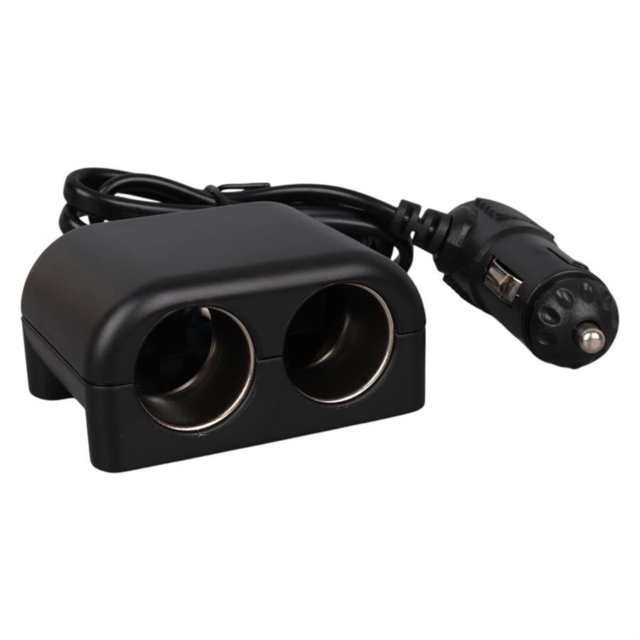 Ayt Olesson 1644 12-24V Çiftli 100W 70Cm Kablolu Araç Oto Tır Çakmak Çoklayıcı Çakmaklık Çoğaltıcı