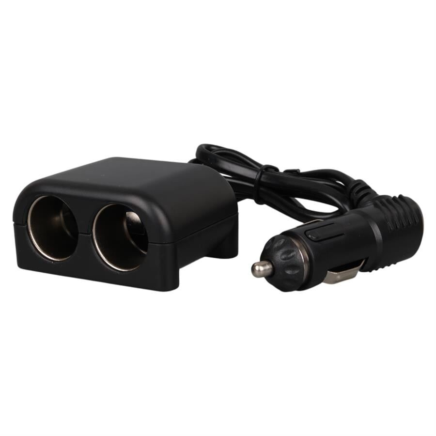 Ayt Olesson 1644 12-24V Çiftli 100W 70Cm Kablolu Araç Oto Tır Çakmak Çoklayıcı Çakmaklık Çoğaltıcı