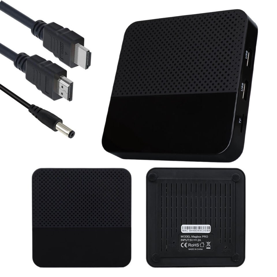 Magbox Magroid H616 4 Gb Ram 64 Gb Rom Android Tv Box İ p Tv Android 12 Sürüm 5G
