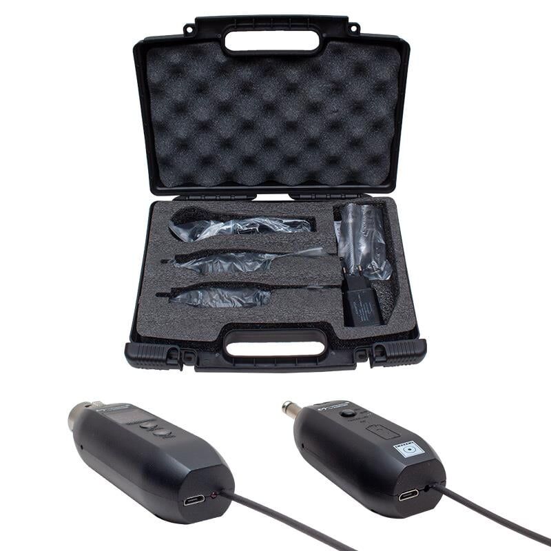 Ayt Magicvoice Mv-19593 Gitar XLR Tip Kablosuz Enstrüman Mikrofonu Üçlü Set Müzik Aleti Kablosuza Çevirici Verici