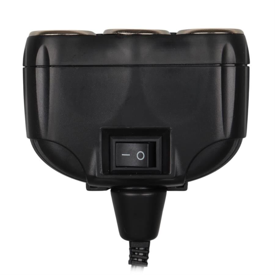 Ayt Olesson 1634 12-24V 3Lü Usbli 120W 80Cm Kablolu Dijital Ekranlı Araç Oto Tır Çakmak Çoklayıcı Çakmaklık Çoğaltıcı