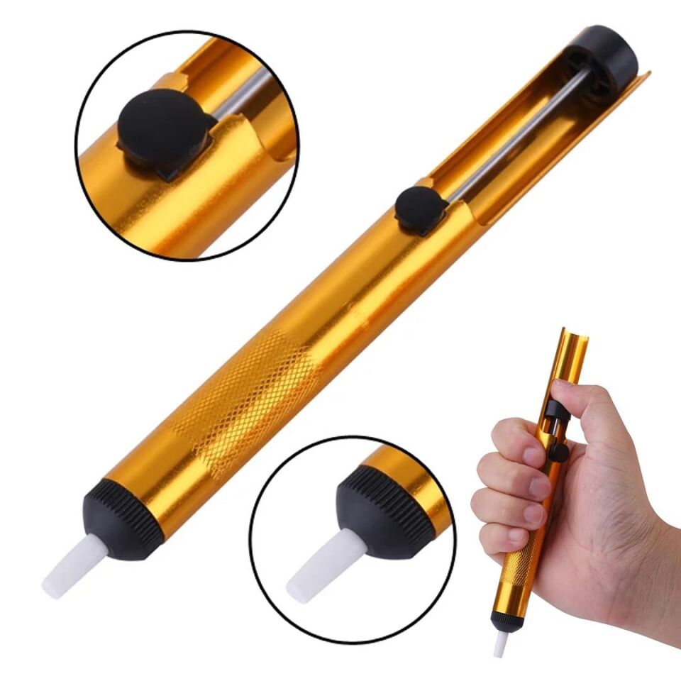 Ayt Pinsun Lehim Pompası Alüminyum Metal Yüksek Emişli Lehim Temizleme Pompası 19.2 Cm