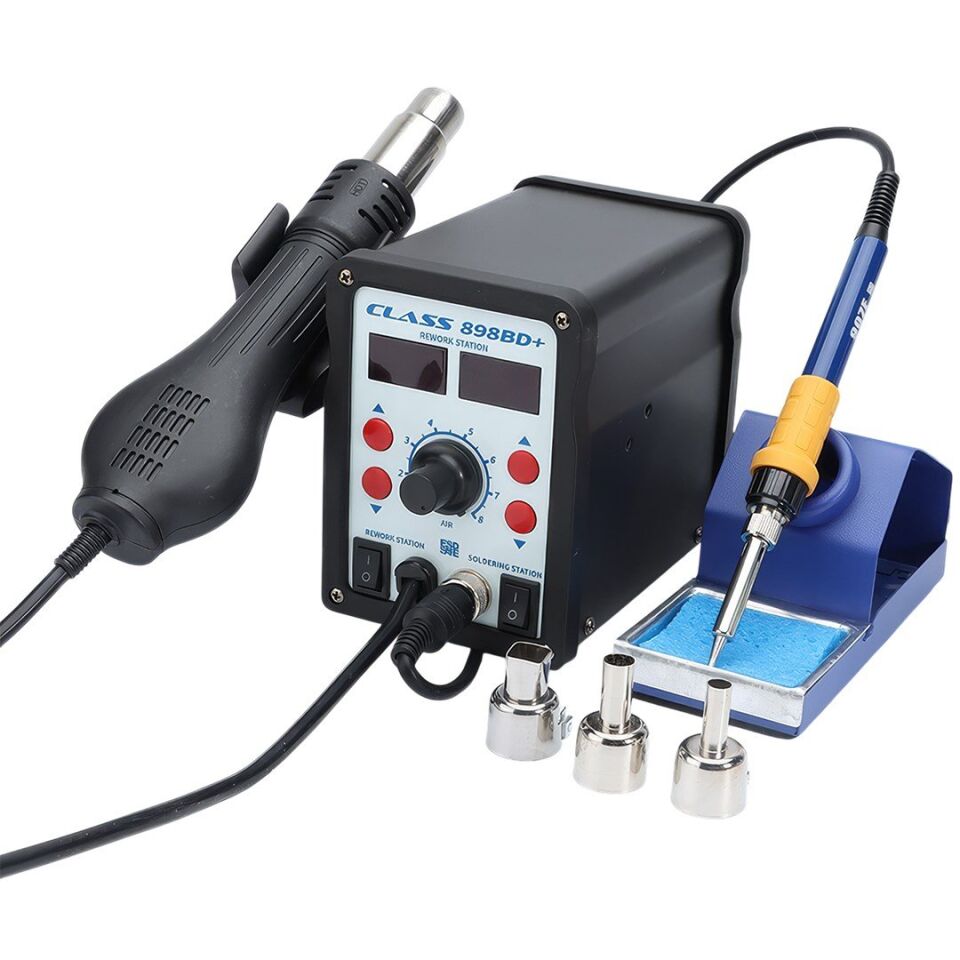 Class 898D+ 70 Watt Isı Ayarlı Üflemeli Havya İstasyonu