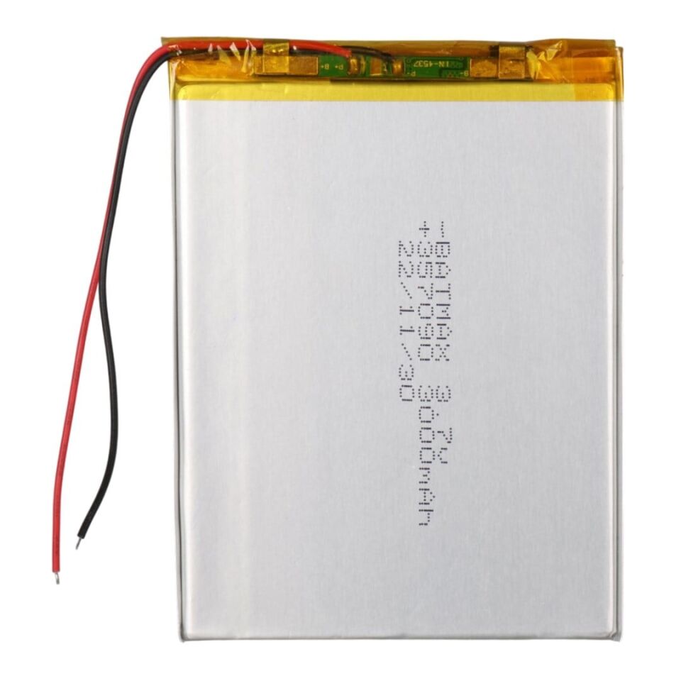 Powermaster 35x70x90mm 3.7 Volt 3000 Mah Lityum Polimer Pil