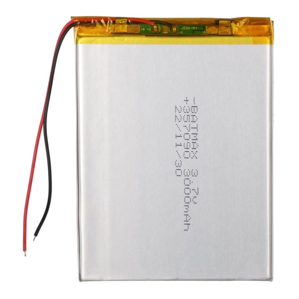 Powermaster 35x70x90mm 3.7 Volt 3000 Mah Lityum Polimer Pil