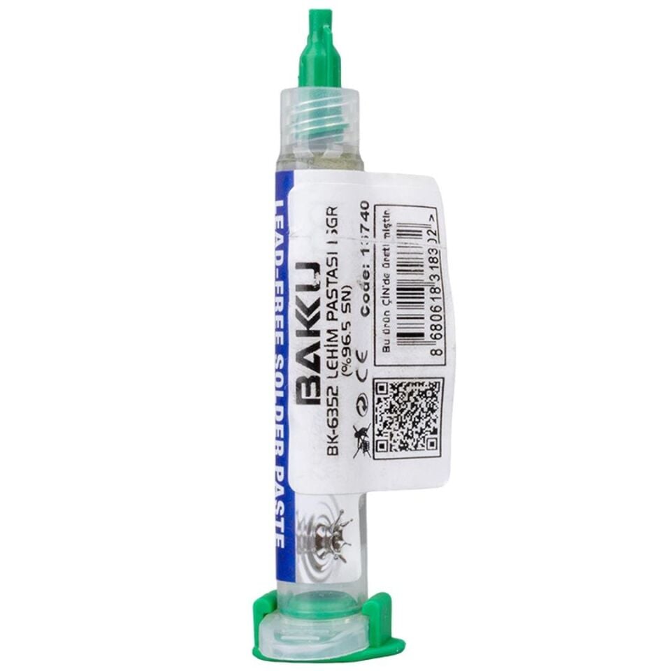 Ayt Baku BK-6352 16 Gr. Lehim Pastası Lehim Temizleme Pastası