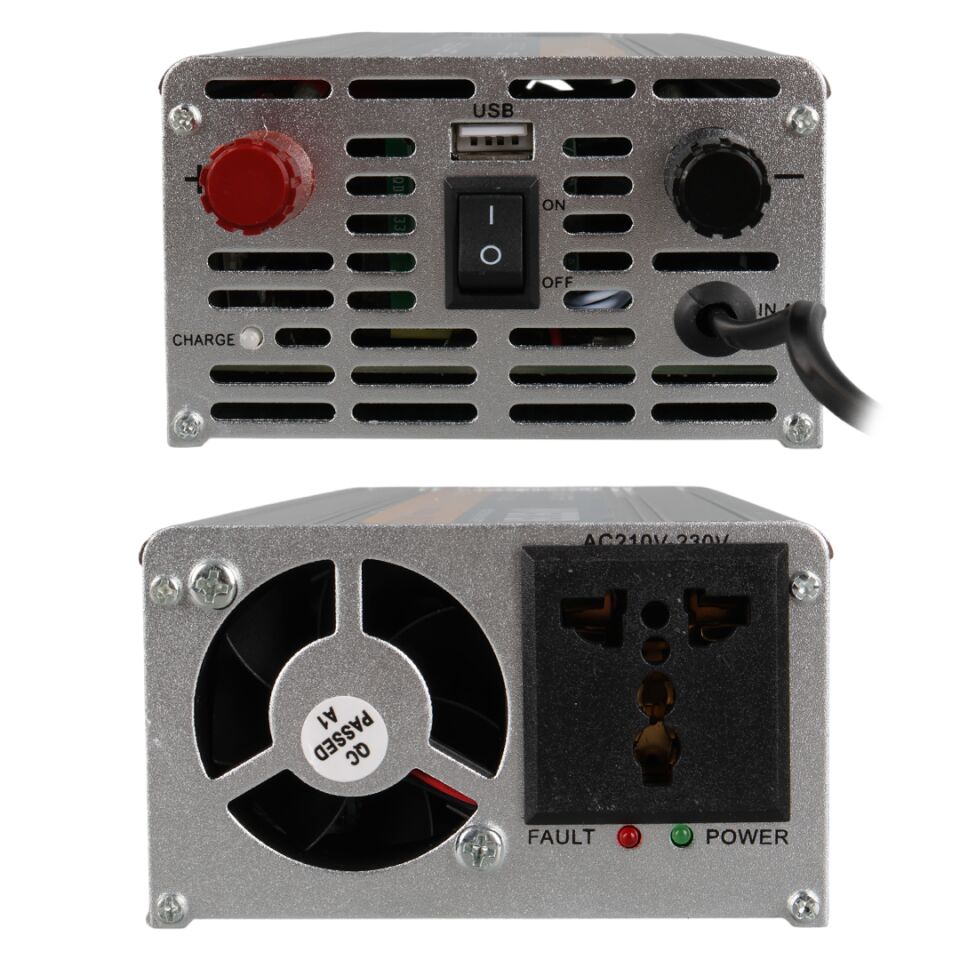 Powermaster PM-2000C 12 Volt 2000 Watt Şarjlı İnvertör