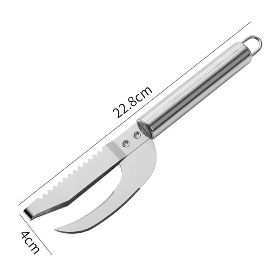 Ayt Sunup Sn-20408 Balık Soyma Pul Temizleme Bıçağı Paslanmaz Çelik Balık Temizleyici Aparatı