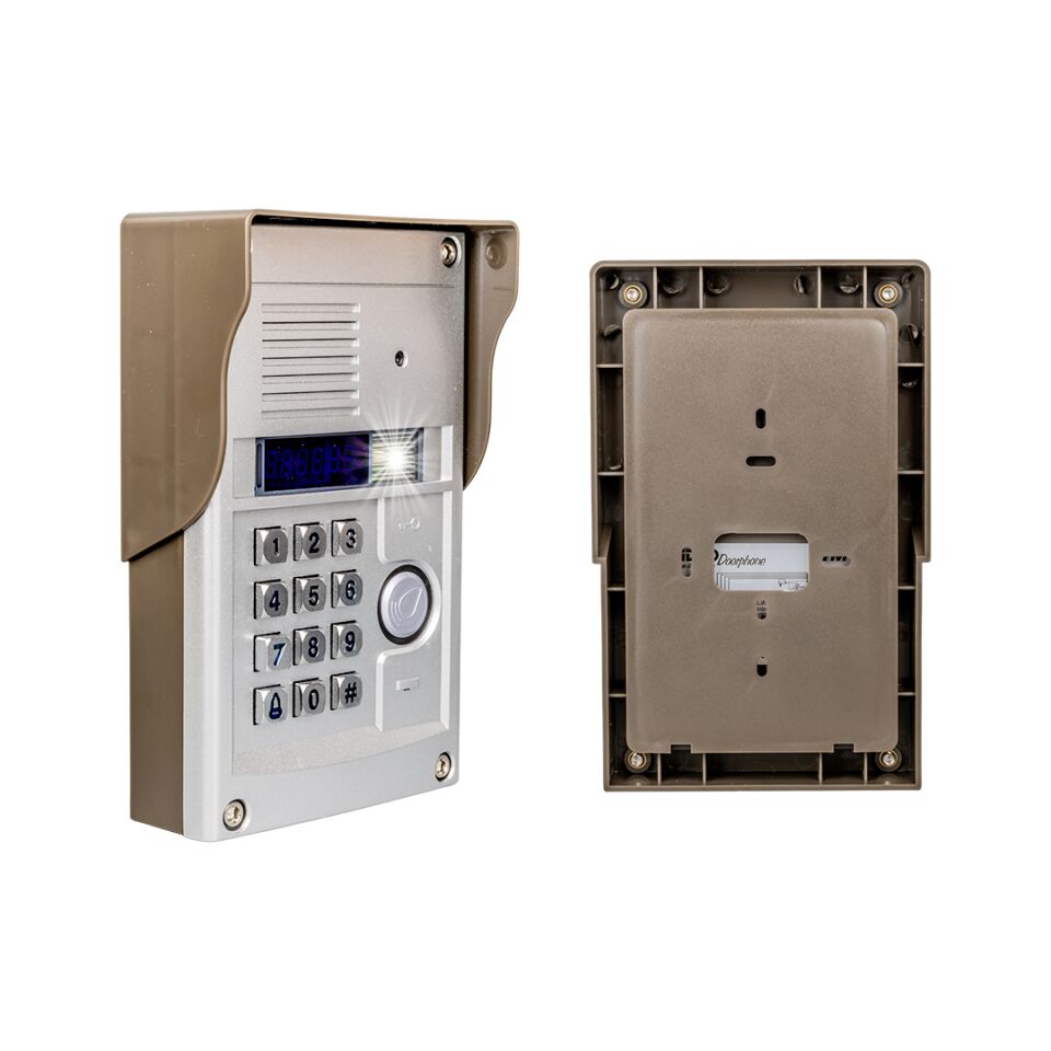 Powermaster Görüntülü Kapı Zili Intercom Tek Dairelik Diafon Kablosuz Gece Görüşlü Şifreli Çipli Parmak İzli