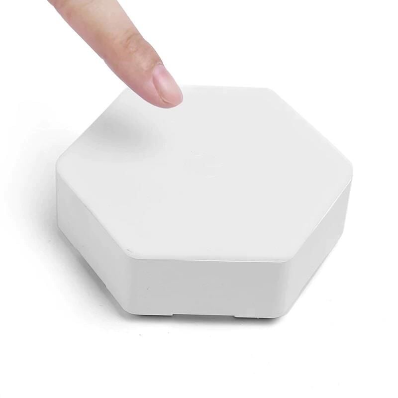 Powermaster MX-359 Tekli Altıgen Kumandalı Pilli Dokunmatik Tezgah Altı LED Aydınlatma Zaman Ayarlı