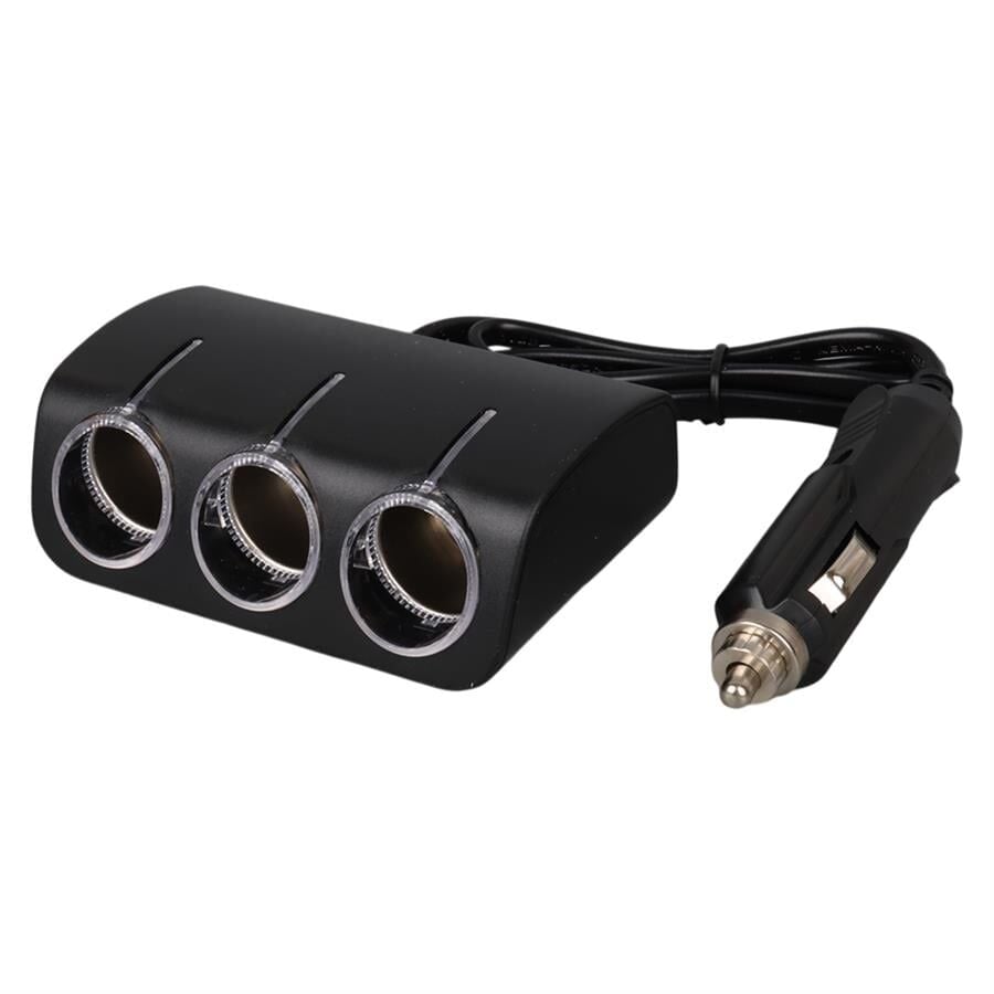 Ayt Olesson 1521 12-24V 3Lü 120W 80 Cm Kablolu Araç Oto Tır Çakmak Çoklayıcı Çakmaklık Çoğaltıcı