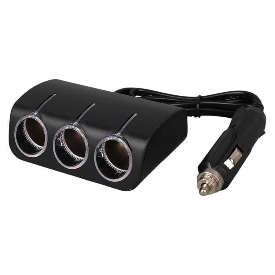 Ayt Olesson 1521 12-24V 3Lü 120W 80 Cm Kablolu Araç Oto Tır Çakmak Çoklayıcı Çakmaklık Çoğaltıcı