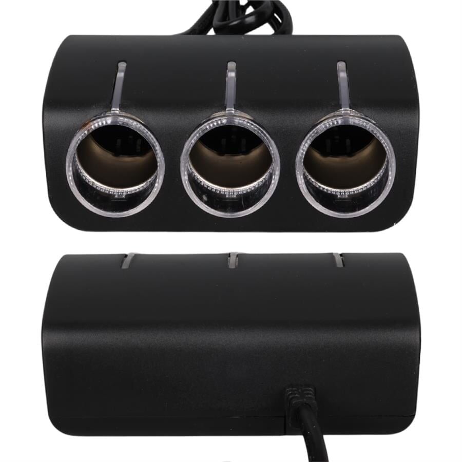 Ayt Olesson 1521 12-24V 3Lü 120W 80 Cm Kablolu Araç Oto Tır Çakmak Çoklayıcı Çakmaklık Çoğaltıcı