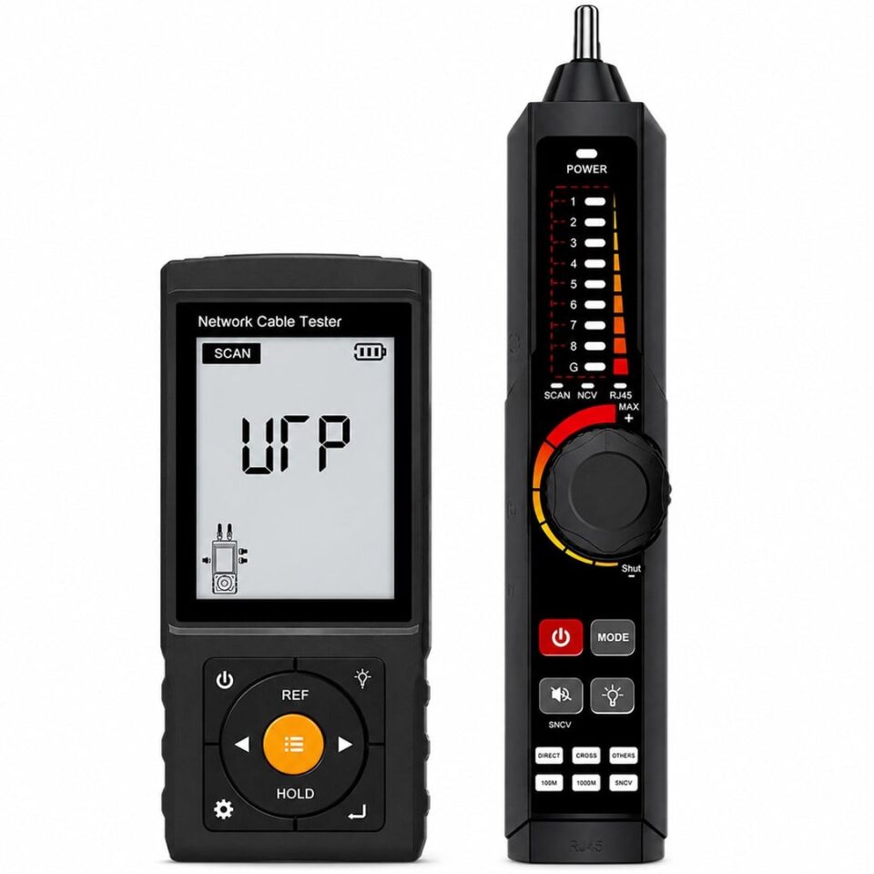 Novacom NVC-LT300S 3'' Lcd Ekranlı Tdr Metraj - Pse Voltaj - Fiber Optik Kablo Test Cihazı
