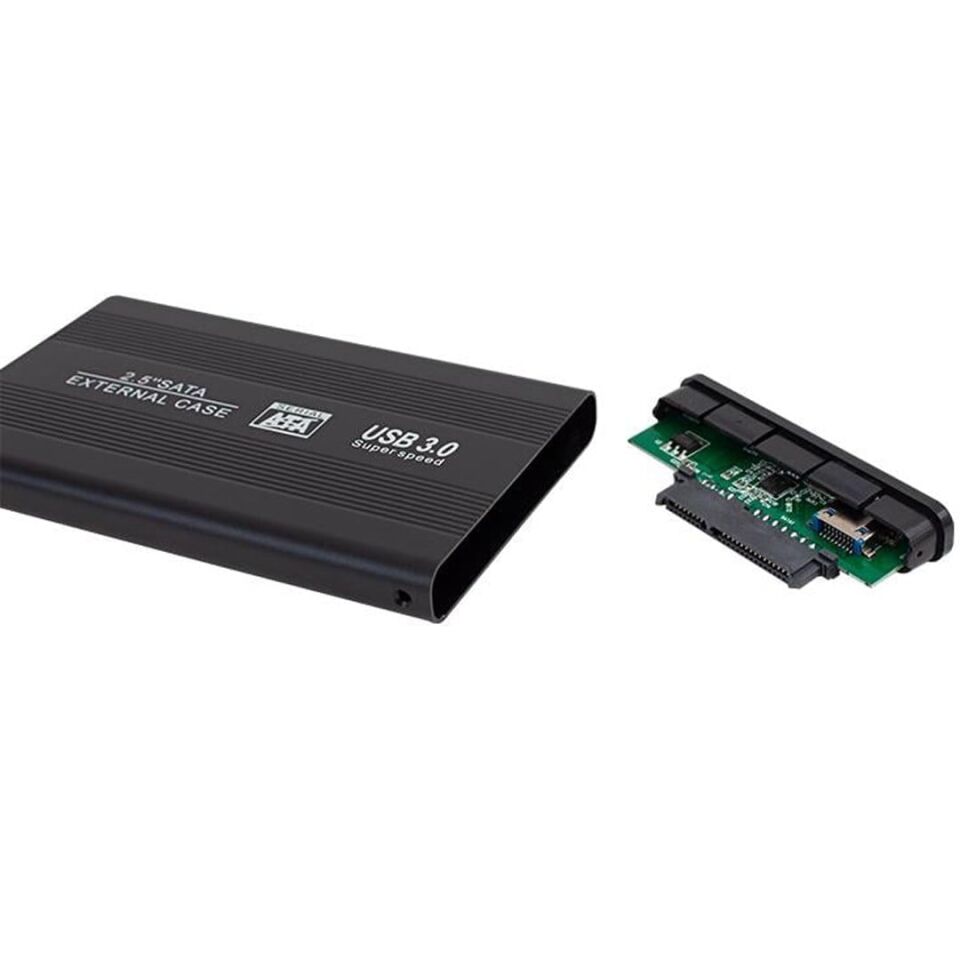 POWERMASTER PM-13948 2.5 USB 3.0 SATA HDD KUTUSU + 20 CM KABLO + TORNAVİDA HEDİYELİ