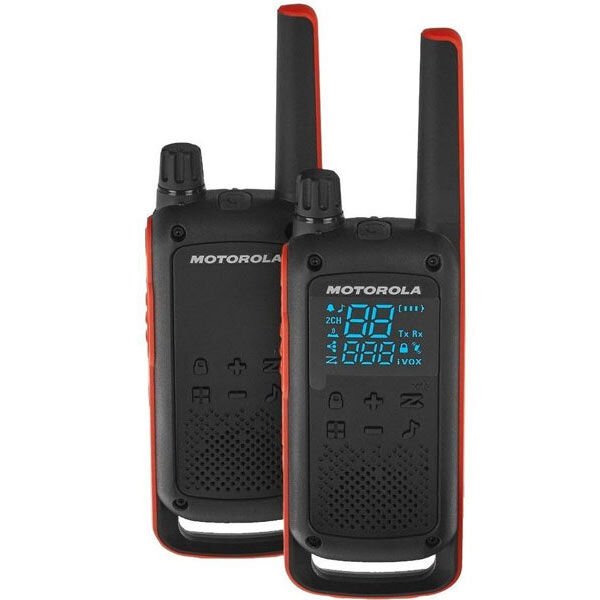 Motorola Tlkr-t82 Siyah Pmr El Telsizi 2 Li Paket 10 Km Çekim Menzili Dijital Ekran