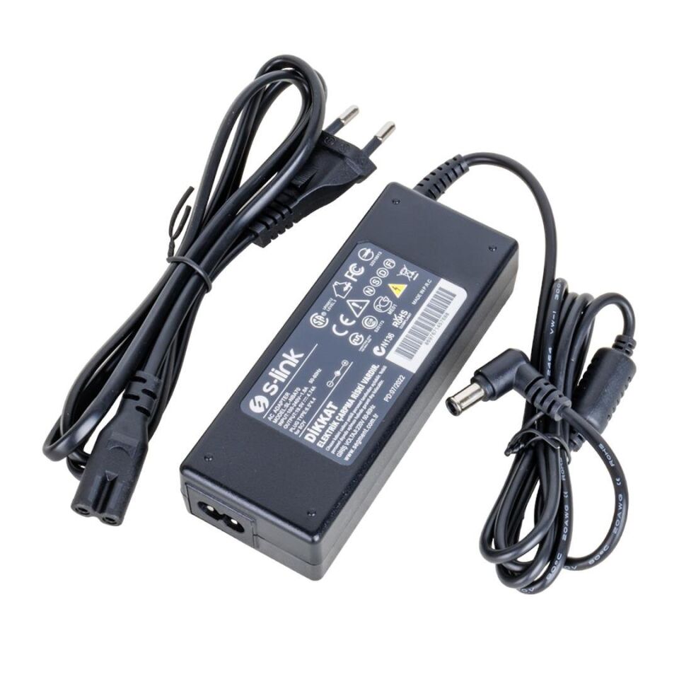 S-Link Sl-Nba70 90w 19.5V-4.74Ah 6.5x4.4 Uçlu Sony Notebook Adaptör