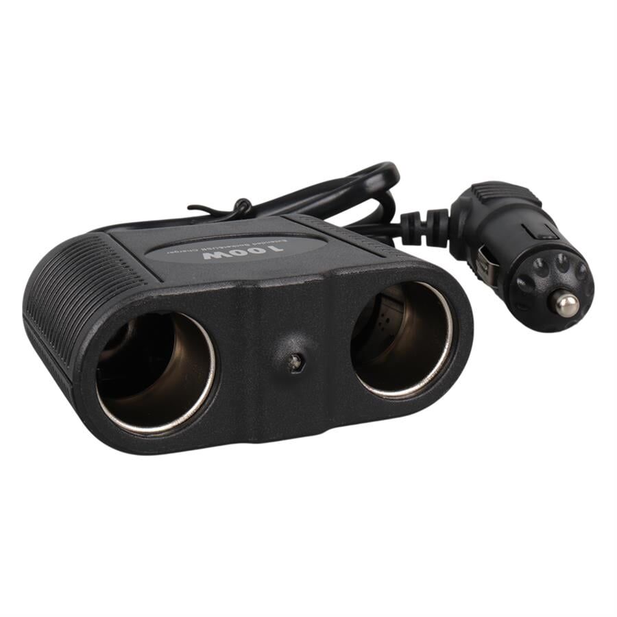 Ayt Olesson 1642 12-24V Çiftli 100W 70Cm Kablolu Araç Oto Tır Çakmak Çoklayıcı Çakmaklık Çoğaltıcı