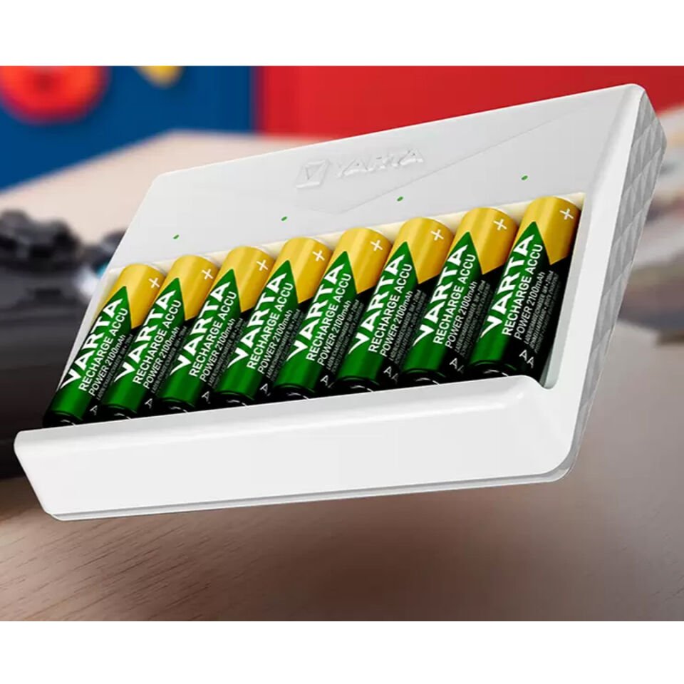 Ayt Varta 57659 Usb Multi Charher 8 Li Pil Şarj Cihazı Aleti AA AAA Pil Şarj Etme Cihazı