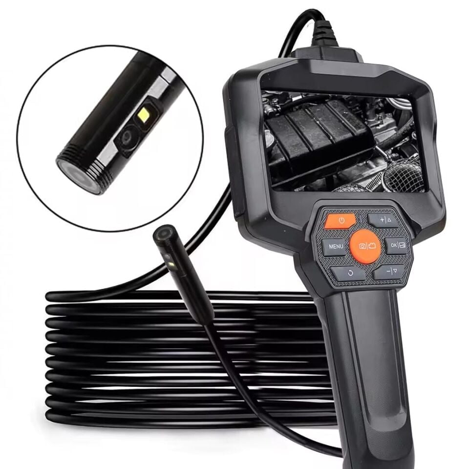 POWERMASTER PM-14282 5 LCD EKRANLI ŞARJLI ENDOSKOP YILAN KAMERA